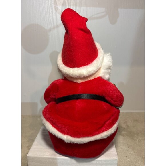 Santa Claus Plush Stuffed Toy With Red Suit & White Beard 14" - Picture 4 of 7